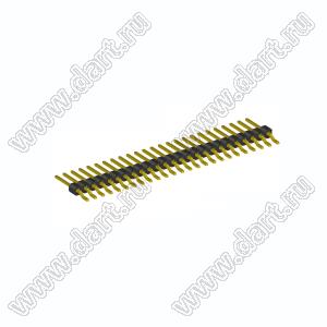 BL1225-1125Z штыри однорядные SMD горизонтальные; 25-конт.