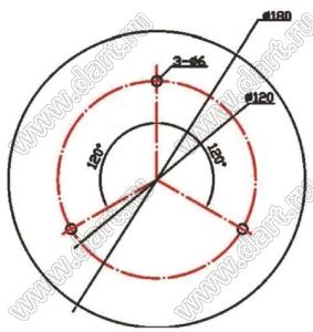 BL-ECJT005CW светильник офисный; Uп=85...265В (AC 50/60 Гц); P=5Вт; Φν=440лм; Q=160°; 5000±200К; холодный белый; D=180мм; H=66мм; COB