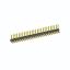 2211R-26G-LP (PLS-26R, DS1022-1x26-R) вилка открытая угловая низкопрофильная однорядная на плату для монтажа в отверстия; шаг 2,54мм; шаг 2,54мм; 26-конт.