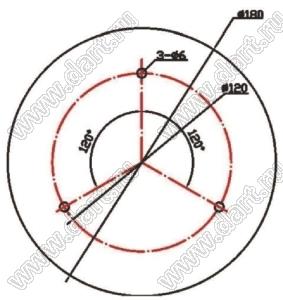 BL-ECJF005CW светильник офисный; Uп=85...265В (AC 50/60 Гц); P=5Вт; Φν=440лм; Q=160°; 5000±200К; холодный белый; D=180мм; H=66мм; COB