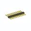 BL1225-1111Z штыри однорядные SMD горизонтальные; 11-конт.