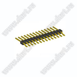 BL1225-1114Z штыри однорядные SMD горизонтальные; 14-конт.