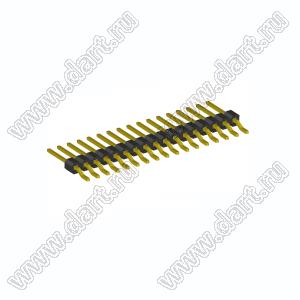 BL1225-1117Z штыри однорядные SMD горизонтальные; 17-конт.