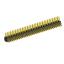 2204R-64G (2x32) вилка открытая угловая двухрядная на плату с увеличенным изолятором для монтажа в отверстия, шаг 2,00 x 2,00 мм, 64 конт.