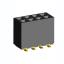 2214SM-08G-85 (PBD-08S) розетка двухрядная прямая (гнездо) на плату для поверхностного (SMD) монтажа, высота 8,5 мм; шаг 2,54 x 2,54 мм, 2х4 конт.; шаг 2.54мм; P=2,54мм