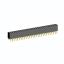 2214TB-54G-85-06 розетка двухрядная прямая на плату для монтажа в отверстия; 54-конт.; P=2,54мм