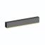 2214SM-44G-85 (PBD-44S) розетка двухрядная прямая (гнездо) на плату для поверхностного (SMD) монтажа, высота 8,5 мм; шаг 2,54 x 2,54 мм, 2х22 конт.; шаг 2.54мм; P=2,54мм