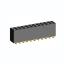 2214SM-22G-85 (PBD-22S) розетка двухрядная прямая (гнездо) на плату для поверхностного (SMD) монтажа, высота 8,5 мм; шаг 2,54 x 2,54 мм, 2х11 конт.; шаг 2.54мм; P=2,54мм