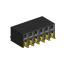 2214ВR-12G-SM (2259-0206ANG0MUT01) розетка с боковым входом двухрядная (гнездо) на плату для поверхностного (SMD) монтажа, шаг 2,54 x 2,54 мм, 2х6 конт.; шаг 2.54мм; P=2,54мм