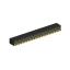 2214ВR-50G-SM (2259-0225ANG0MUT01) розетка с боковым входом двухрядная (гнездо) на плату для поверхностного (SMD) монтажа, шаг 2,54 x 2,54 мм, 2х25 конт.; шаг 2.54мм; P=2,54мм