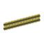 2213DI-78G-1940 (PLHD-78, KLS1-218-2-78-S-3.0*6.0*19.4) вилка штыревая открытая прямая с двойным изолятором двухрядная на плату для монтажа в отверстия; шаг 2.54мм; P=2,54x2,54мм; 2x39-конт.; 