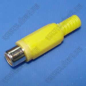 RP-406Y гнездо RCA на провод желтое