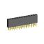 2212TB-12G-85-04 розетка однорядная прямая (гнездо) на плату для монтажа в отверстия, высота изолятора 8,5 мм; 12-конт.; P=2,54мм