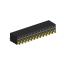 2214ВR-26G-SM (2259-0213ANG0MUT01) розетка с боковым входом двухрядная (гнездо) на плату для поверхностного (SMD) монтажа, шаг 2,54 x 2,54 мм, 2х13 конт.; шаг 2.54мм; P=2,54мм