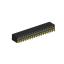 2214ВR-34G-SM (2259-0217ANG0MUT01) розетка с боковым входом двухрядная (гнездо) на плату для поверхностного (SMD) монтажа, шаг 2,54 x 2,54 мм, 2х17 конт.; шаг 2.54мм; P=2,54мм