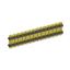 2213DI-68G-1940 (PLHD-68, KLS1-218-2-68-S-3.0*6.0*19.4) вилка штыревая открытая прямая с двойным изолятором двухрядная на плату для монтажа в отверстия; шаг 2.54мм; P=2,54x2,54мм; 2x34-конт.; 