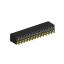 2214ВR-28G-SM (2259-0214ANG0MUT01) розетка с боковым входом двухрядная (гнездо) на плату для поверхностного (SMD) монтажа, шаг 2,54 x 2,54 мм, 2х14 конт.; шаг 2.54мм; P=2,54мм