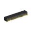2214ВR-36G-SM (2259-0218ANG0MUT01) розетка с боковым входом двухрядная (гнездо) на плату для поверхностного (SMD) монтажа, шаг 2,54 x 2,54 мм, 2х18 конт.; шаг 2.54мм; P=2,54мм