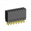 2207SDI-14G-1A розетка прямая двухрядная с увеличенным изолятором (гнездо) на плату для монтажа в отверстия, шаг 2,00 x 2,00 мм, А=2,3мм, В=7,85мм, 2х7 конт.