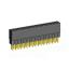 2207SDI-34G-2B розетка прямая двухрядная с увеличенным изолятором (гнездо) на плату для монтажа в отверстия, шаг 2,00 x 2,00 мм, А=3,8мм, В=9,35мм, 2х17 конт.