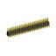 2215R-56G-383970 (2x28) вилка открытая угловая с увеличенным изолятором двухрядная на плату для монтажа в отверстия, шаг 2,54 x 2,54 мм, 2х28 конт.