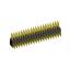 2215R-40G-383970 (2x20) вилка открытая угловая с увеличенным изолятором двухрядная на плату для монтажа в отверстия, шаг 2,54 x 2,54 мм, 2х20 конт.
