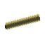 2215R-60G-383970 (2x30) вилка открытая угловая с увеличенным изолятором двухрядная на плату для монтажа в отверстия, шаг 2,54 x 2,54 мм, 2х30 конт.