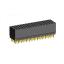 1999SDI-060G-1A розетка прямая четырехрядная с увеличенным изолятором (гнездо) на плату для монтажа в отверстия, шаг 2,00 x 2,00 мм, А=2,3мм, В=7,85мм, 4х15 конт.