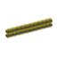 2233DI-120G-2616 (3x40) вилка открытая прямая с двойным изолятором трехрядная на плату для монтажа в отверстия, шаг 2,54 x 2,54 мм, 3х40 конт.