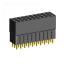 2203SDI-030G-3A розетка прямая трехрядная с увеличенным изолятором (гнездо) на плату для монтажа в отверстия, шаг 2,00 x 2,00 мм, А=2,3мм, В=10,85мм, 3х10 конт.