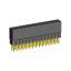 2207SDI-30G-2B розетка прямая двухрядная с увеличенным изолятором (гнездо) на плату для монтажа в отверстия, шаг 2,00 x 2,00 мм, А=3,8мм, В=9,35мм, 2х15 конт.