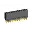 2207SDI-24G-1A розетка прямая двухрядная с увеличенным изолятором (гнездо) на плату для монтажа в отверстия, шаг 2,00 x 2,00 мм, А=2,3мм, В=7,85мм, 2х12 конт.