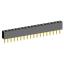 2209S-18G (PBS2-18, DS1026-01-1x18S8BV) розетка прямая однорядная (гнездо) на плату для монтажа в отверстия, шаг 2,00 мм, 18 конт.; P=2,0мм; 18-конт.