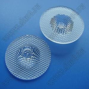 BLK035-60R рассеиватель ребристый для светодиодной лампы 35 мм; угол 60 град;  LED, поликарбонат