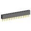 2209S-16G (PBS2-16, DS1026-01-1x16S8BV) розетка прямая однорядная (гнездо) на плату для монтажа в отверстия, шаг 2,00 мм, 16 конт.; P=2,0мм; 16-конт.