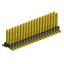2199SB-36G-SM-3025 (PLLD1.27-36S) вилка штыревая открытая прямая двухрядная на плату для поверхностного (SMD) монтажа, шаг 1,27x1,27мм, 2x18конт.