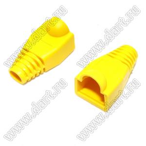 RJ45-8P8C-Y-COVER чехол на разъем RJ45 желтый