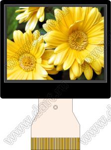 TD020THEG1 модуль TFT-LCD RGB; 2,0"дюйм; 640x240пикс.; контраст.=300:1; кол. цв. 16M