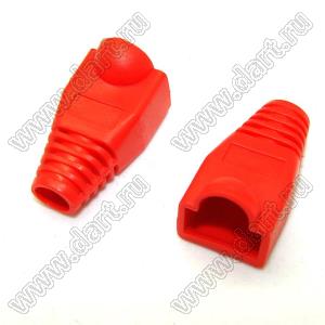 RJ45-8P8C-R-COVER чехол на разъем RJ45 красный