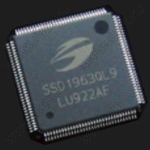 SSD1963QL9 (LQFP-128, SOLOMON) микросхема контроллер LCD, разрешение до 864х480, глубина цвета 24 бита, 8/9/16/18/24 MCU интерфейсы