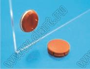 MHE-11(B) заглушка круглого отверстия; нейлон-66 (UL); 94V-0, 94V-2; черный; 1000