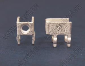 PCB-47ST(4-40) терминал винтовой для пайки в печатную плату; 4-40UNC; латунь луженая; 0,8мм