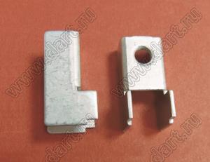 PCB-23(M5) терминал винтовой для пайки в печатную плату; M5x0,8; латунь луженая; 1мм