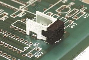 PCB-4 терминал винтовой для пайки в печатную плату; M3x0,5; латунь луженая; 0,8мм