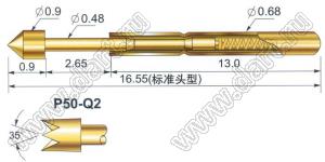 P50-Q2 контакт-пробник