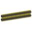 2199SBDI-074G-1110 (PLLHD1.27-74) вилка штыревая открытая прямая с двойным изолятором двухрядная на плату для монтажа в отверстия, шаг 1,27x1,27 мм, 2x37 конт.