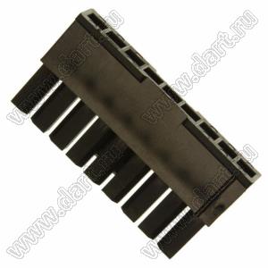 3000HF-09P-1 (Micro-Fit 3.0™ MOLEX 043645-0900) колодка на кабель (розетка) однорядная, шаг 3,0 мм; 9 конт.; шаг 3,0мм; 9-конт.