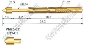 P11-E2 (P11-E) контакт-пробник