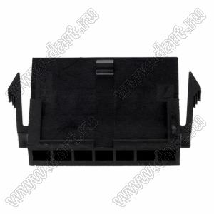 3000HM-07P-1 (Micro-Fit 3.0™ MOLEX 043640-0700) колодка на кабель (вилка) однорядная, шаг 3,0 мм; 7 конт.; шаг 3,0мм; 7-конт.