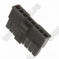 3000HF-08P-1 (Micro-Fit 3.0™ MOLEX 043645-0800) колодка на кабель (розетка) однорядная, шаг 3,0 мм; 8 конт.; шаг 3,0мм; 8-конт.